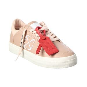 Off-White™ New Low Vulcanized Leather Sneaker, Pink